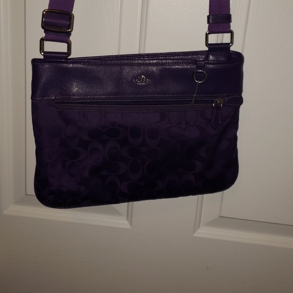 Coach Handbags - Purple coach crossbody purse